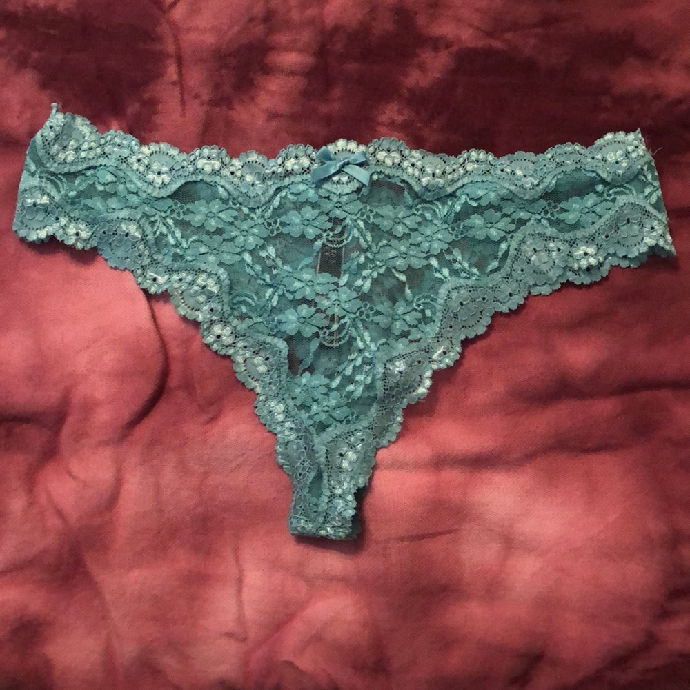 Victoria secret lace thong size medium